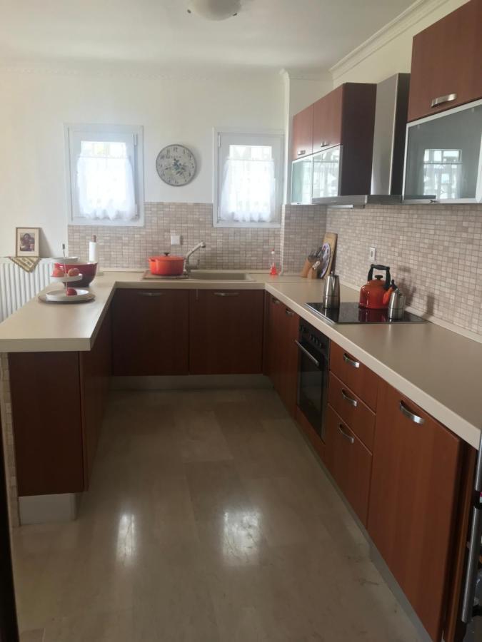 Schoenes Familienappartement In Pelekas, Corfu Mit Meerblick Екстер'єр фото